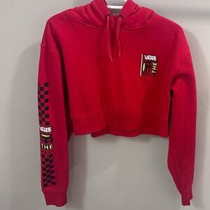 Women’s crop Vans hoody